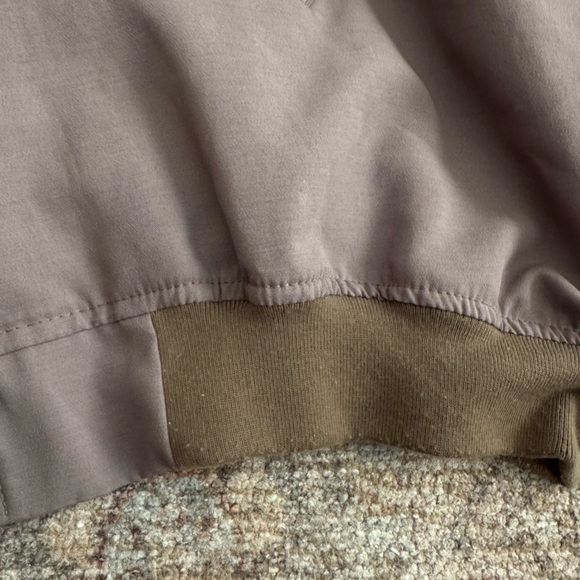 Frankie Shop Lumi Bomber in Dark Olive - Picture 5 of 7